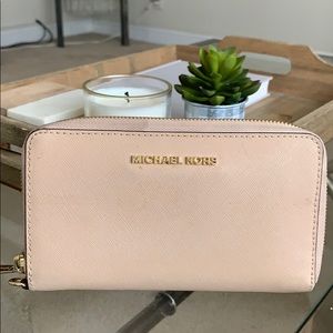 Light pink Michael Kors wallet!